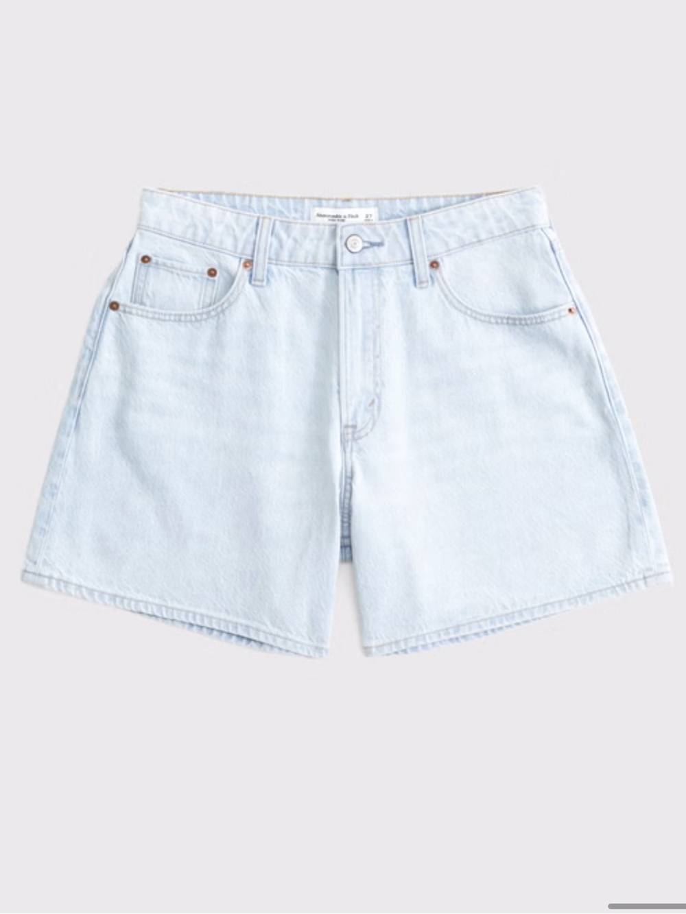 Abercrombie & Fitch Curve Love High Rise Loose Short - Picture 5 of 8